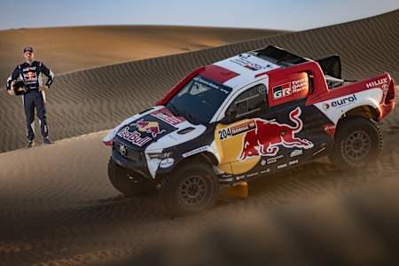 Seth Quintero e il nuovo Toyota Hilux