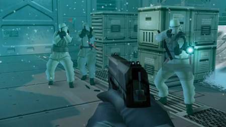 Ein Screenshot von Metal Gear Solid: The Twin Snakes