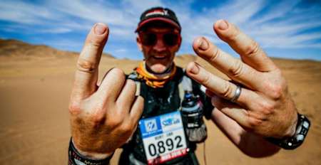 Marathon Man Rory Coleman has run over 1,000 marathons