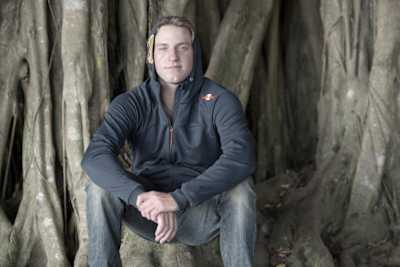 Dane Jackson posa para un retrato en Hilo, Hawái, el 11 de enero de 2017.