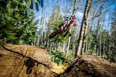 Carson Brown rides at Seattle, Washington