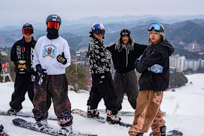 이채운 선수와 동료들