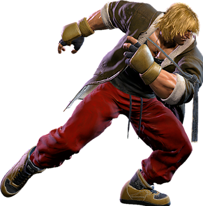 Ken's run in Street Fighter 6.