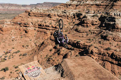 Tom Van Steenbergen at Red Bull Rampage 2023