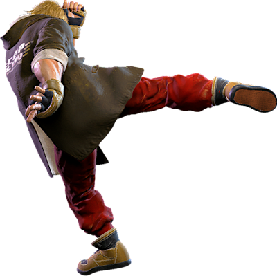 Ken's st.HK in Street Fighter 6.