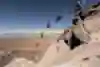 Szymon Godziek nails a backflip to win second place at Red Bull Rampage 2024