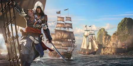Keyart zu Assassin's Creed Black Flag Resynced
