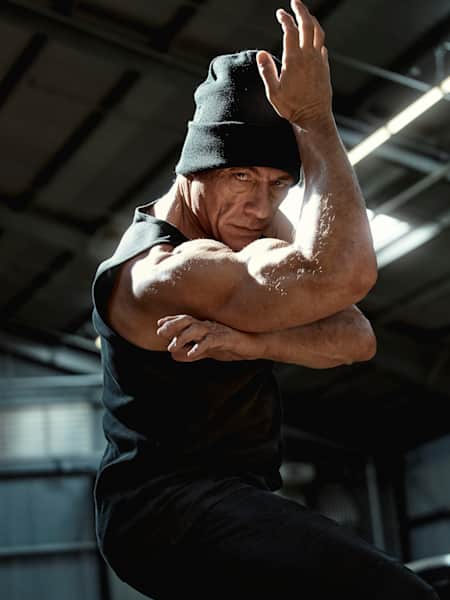 On my top own van damme