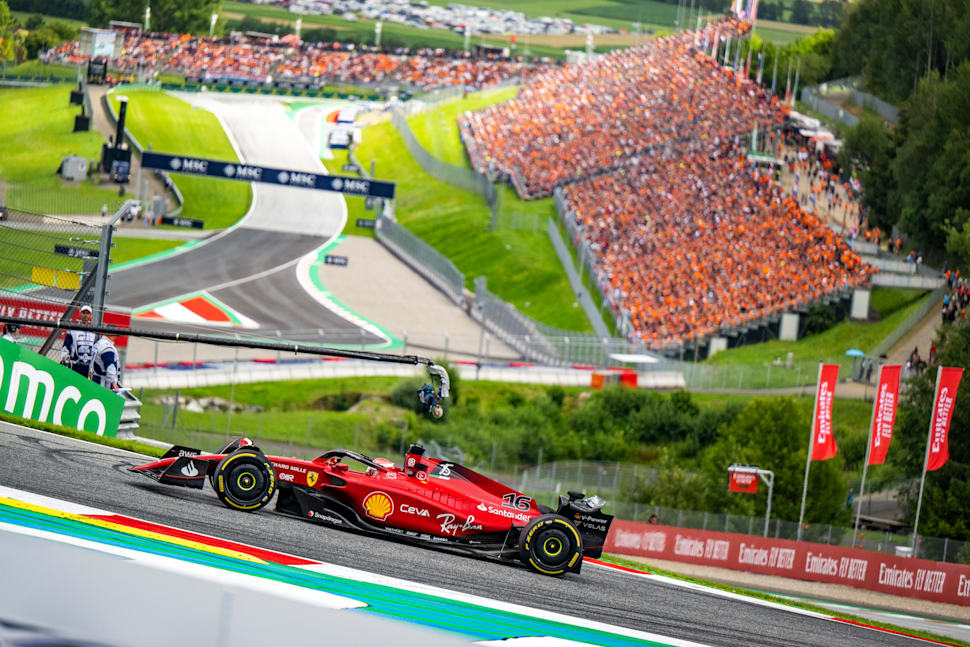 Charles Leclerc at the FIA Formula One World Championship 2022 in Austria