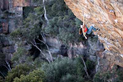 Angie Scarth-Johnson in the Blue Mountains, New South Wales, Australia