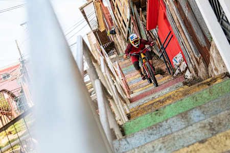 Tomáš Slavík on location in Valparaiso, Chile, on February 2022.