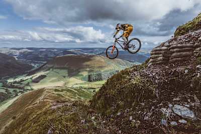 Gee Atherton as seen riding on the Ridgeline II video edit in 2022 