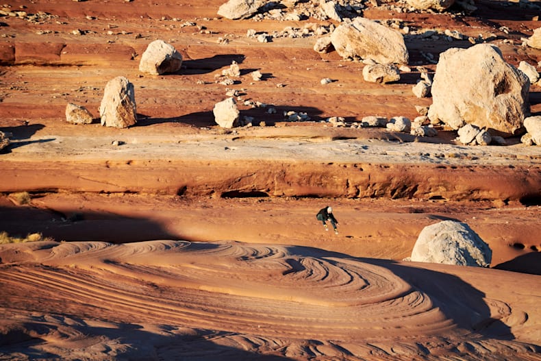 Petrified Park モアブの岩石砂漠でスケートボード エディット 動画 レッドブル