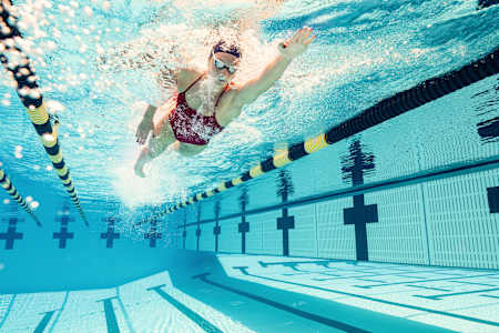 Summer McIntosh trains in Sarasota, USA on May 22, 2024.