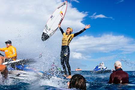 Molly Picklum celebrates success at the 2025 WSL Finals Fiji 