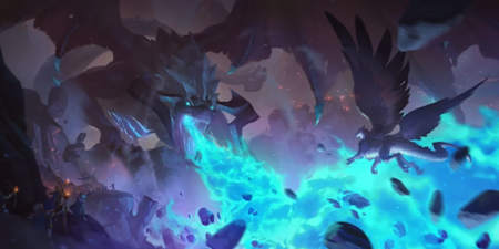 Image of the Elder Dragon in League of Legends.