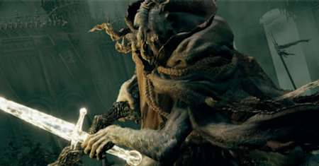 Margit The Fell Omen, the first boss from Elden Ring