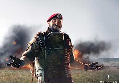 Maestro can place a bulletproof camera turret