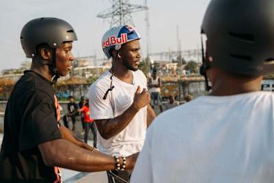 Courage Adams as seen during Encouraged, Building the Future, filmed in Lagos, Nigeria during November 16 - December 3, 2022.