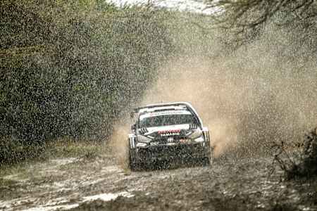 Under the weather: Takamoto Katsuta