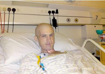 James hadn't the strength to sit up unaided – or even wiggle his toes