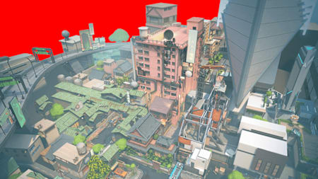 Split map in Valorant game.