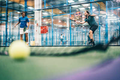 Competitors at Red Bull Padel Battle - Madrid