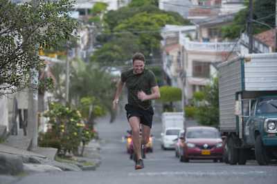 Palmer was inspired for his challenge by Ross Edgley's Great British Swim
