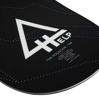 Detalles del modelo 'The Montain' de Help Snowboards.