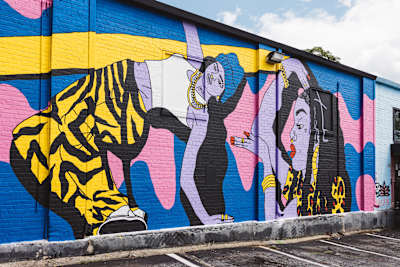 Red Bull Dance Your Style Mural in ATL