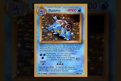 La version prototype de la toute première édition de cette carte était un peu différente, elle est d'autant plus rare.
