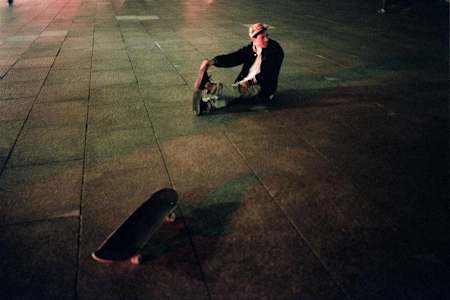 The sporty aspects of skating like stretching once were anathema to skaters who tended to warm up for skating by skating gently and building up.