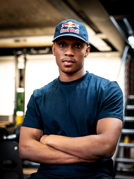 Ryan Pessoa durante una sessione di allenamento a Thalgau, in Austria, il 29 Gennaio 2020.