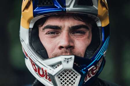 Loic Bruni as seen before the UCI DH World Cup in Snowshoe, USA on July 31, 2022.