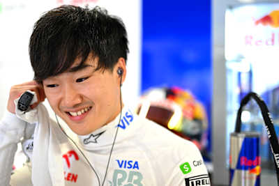 Yuki Tsunoda of Visa Cash App RB at the Monaco Grand Prix on May 26, 2024.