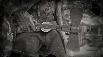 La hachette à double tranchant rouillée est l'une des armes rares du jeu Red Dead Redemption 2.