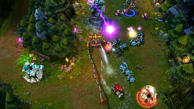 Un screenshot de League of Legends