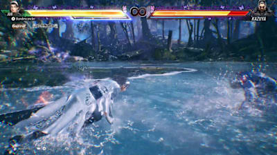 Nach einem Heat Engager stürmt ihr auf den Gegner zu