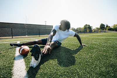  Jeremiah Smith trains in Columbus, Ohio, USA on September 14, 2024. 