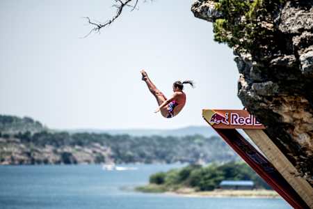 Maria Paula Quintero of Colombia at Possum Kingdom Lake, Texas