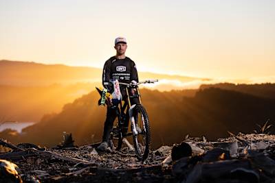 Portrait of Brook Macdonald at Whakarewarewa Forest in Rotorua, New Zealand on April 2, 2021