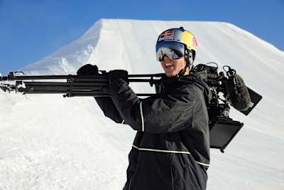 Nico Porteous pictured during the filming of Blank Canvas at Cardrona near Wanaka, New Zealand on September 23, 2021.