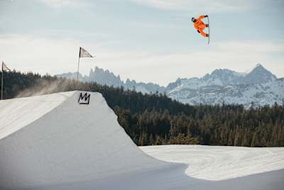 Brock Crouch rides Mammoth Mountain