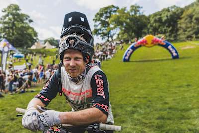 Bernard Kerr at Red Bull Hardline 2022 in Dinas Mawydd, Wales.