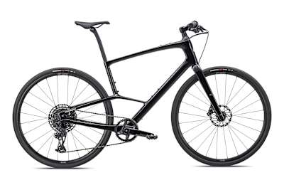 Das Specialized Sirrus X 5.0 Hybrid Bike ist ein Vollcarbon-Rad.
