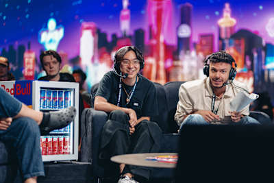 Tenz and Tarik commentate at Red Bull Home Ground in Seattle.