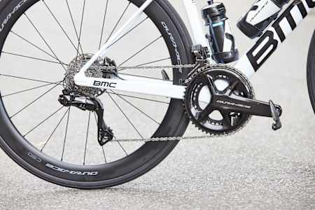 Top-Gruppe: die elektronische Shimano Dura Ace Di2 gehört zu den beten Gruppen auf dem Markt.