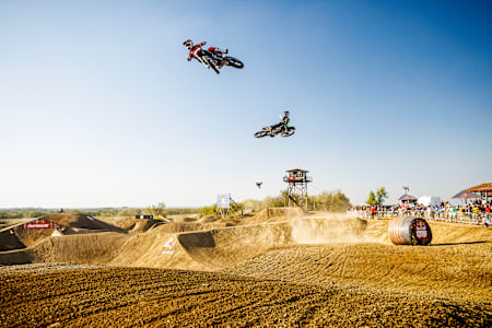 Tyler Bereman, Julian Vanstippen and Patrick Evans at Red Bull Imagination 2023.
