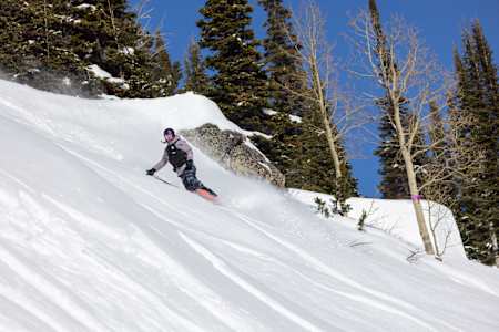 Hana Beaman at Natural Selection Tour stop one in Jackson Hole, Wyoming 
