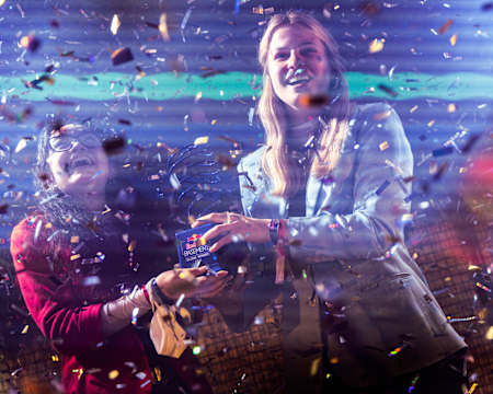 Winner Team Jotted seen during the Red Bull Basement Global Final in Istanbul, Turkey on March 27, 2022